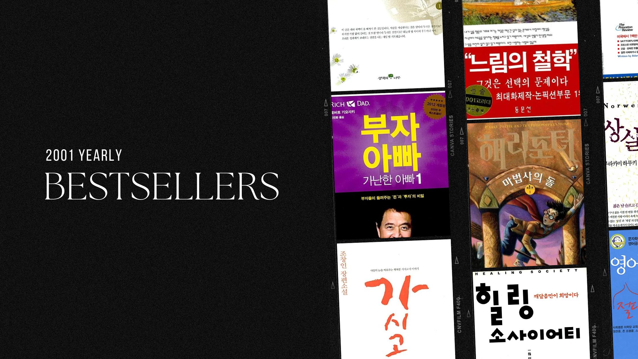 2001년 아마존 연간 종합 한국책 베스트셀러