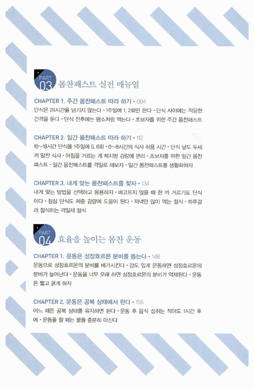 간헐적 단식, 몸찬패스트처럼