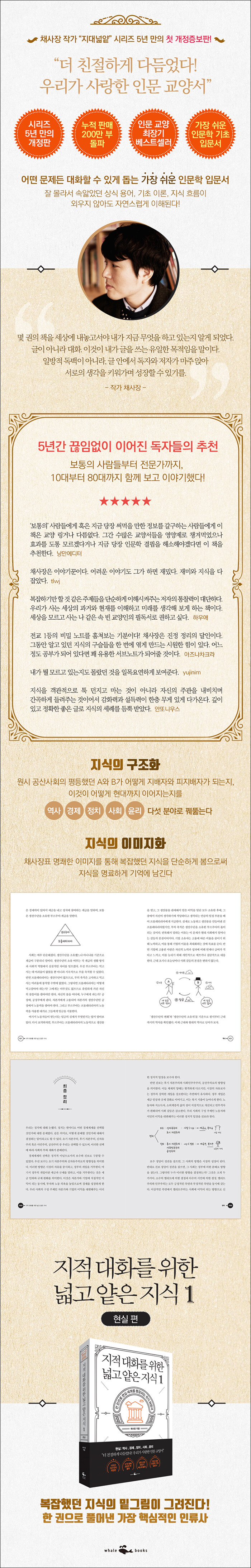 지적 대화를 위한 넓고 얕은 지식 1 - 현실 편 : 역사 / 경제 / 정치 / 사회 / 윤리