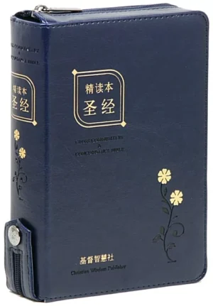 [청색] 중국어 정독본 주석성경 - 소(小).단본.색인